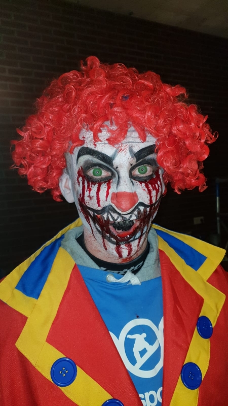 Spooktocht Halloween Horror clown | 19 oktober 2018